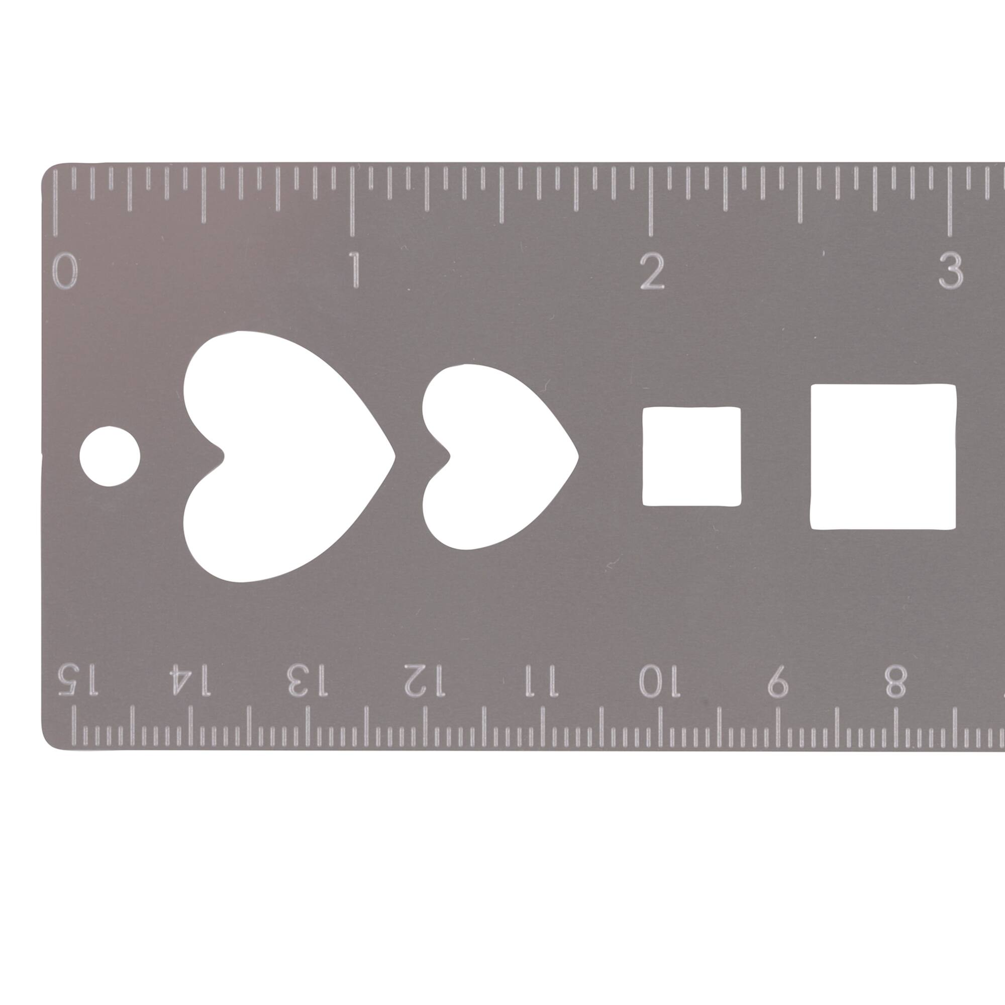 Silver Metal Ruler by Artist's Loft™